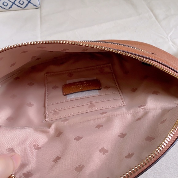 Kate Spade leila leather belt bag in warm ginger - Picture 9 of 10